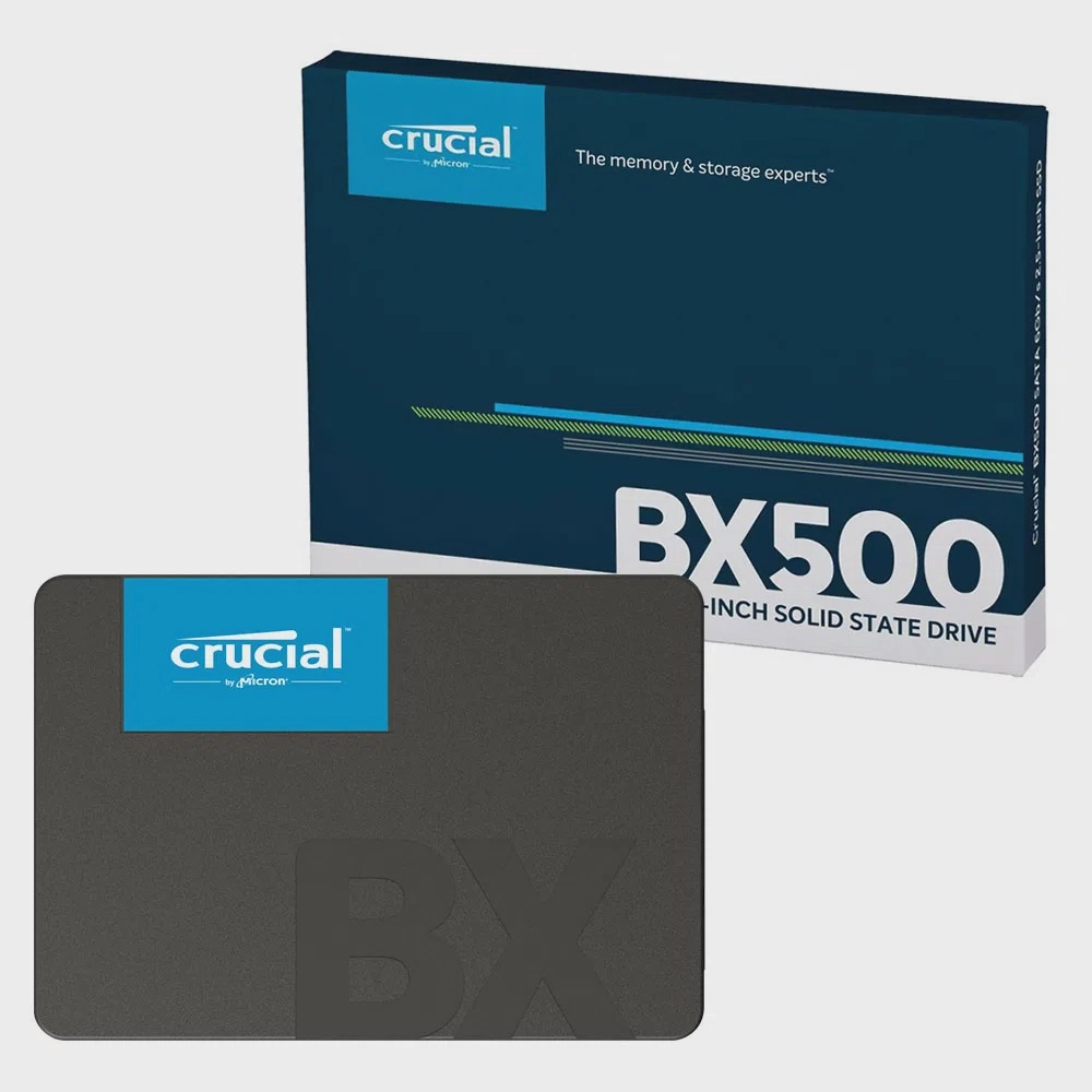 Hd Ssd 2.5" 500gb Crucial Bx500 540-500mb/s Cod: 2919